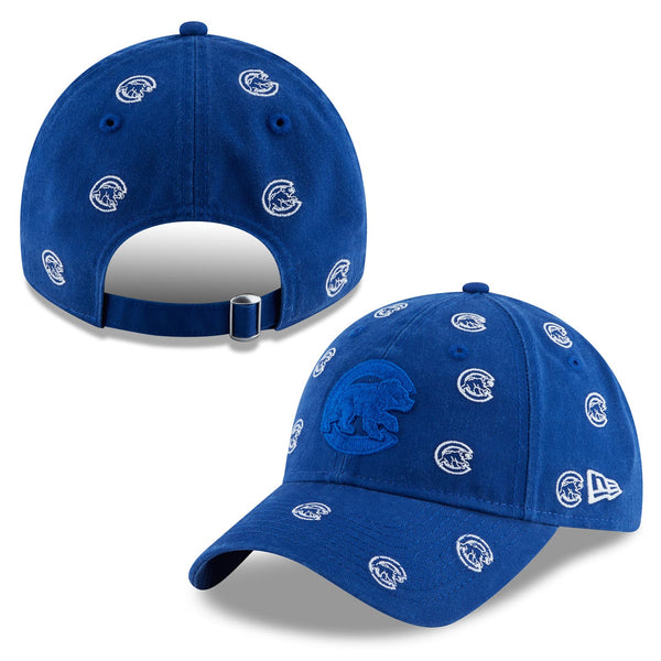 Chicago Cubs Women's Walking Bear Logo Scatter 920 Adj