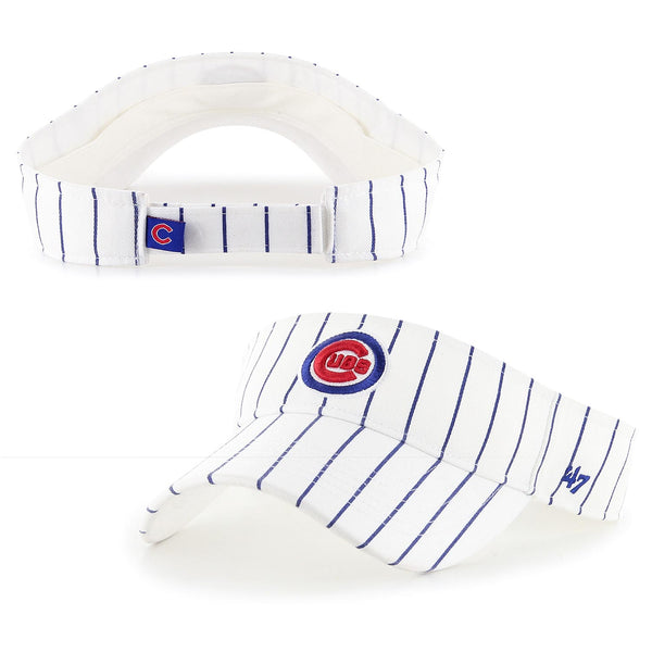 Chicago Cubs Pinstripe Visor