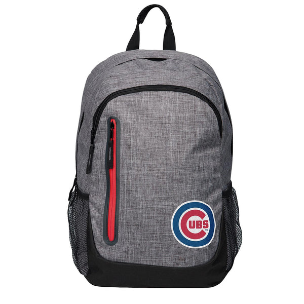 Chicago Cubs Heather Grey Bold Back Pack