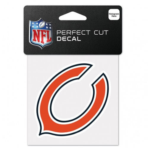 Chicago Bears 4" x 4" Die-Cut Decal