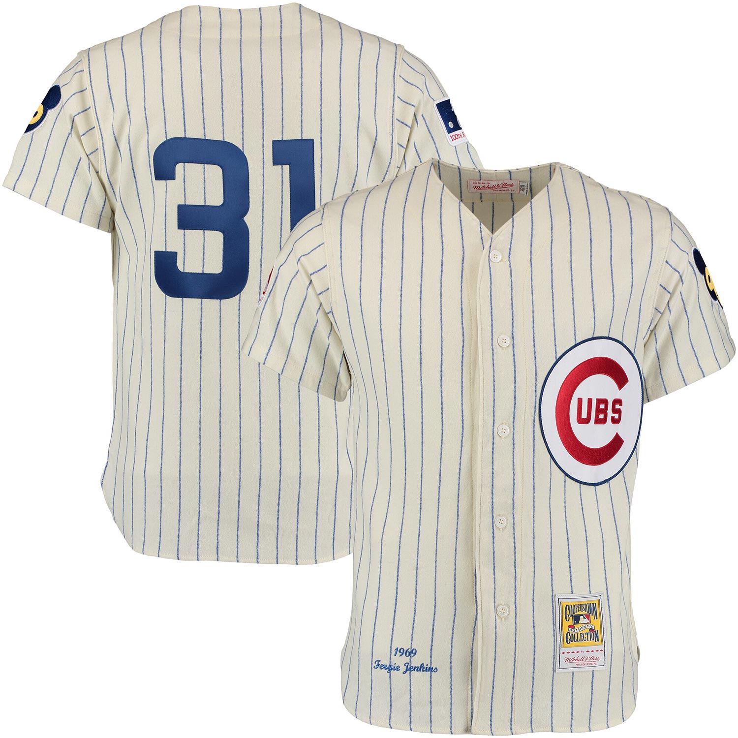 Chicago Cubs Andre Dawson 1987 Mitchell & Ness Authentic Home Jersey 60 = 4X