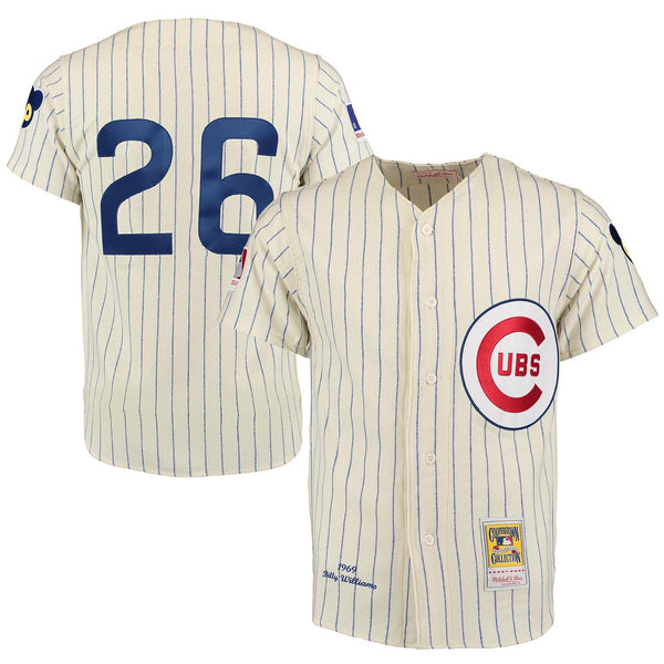 Chicago Cubs Billy Williams 1969 Mitchell & Ness Authentic Home Jersey