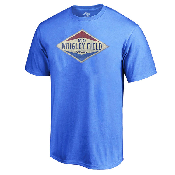 Wrigley Field Slickvalve Cornflower Tee