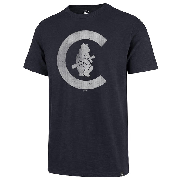Chicago Cubs Navy 1911 Coop Vintage Scrum Tee
