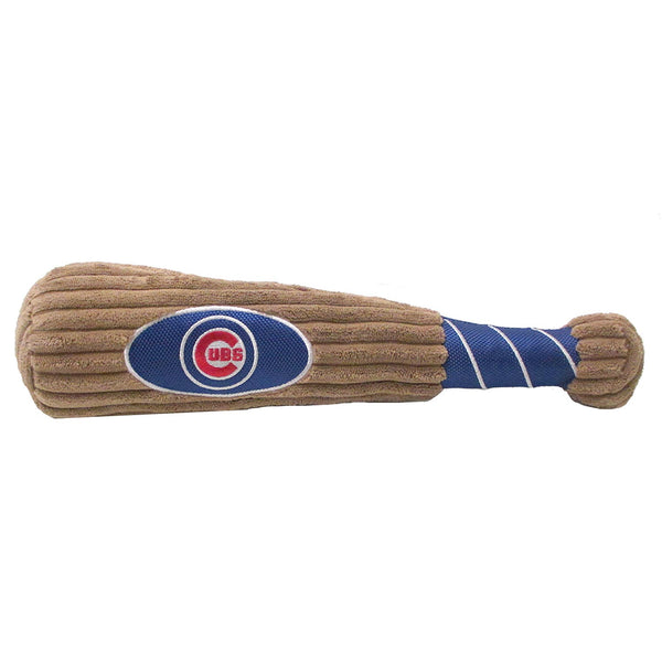 Chicago Cubs Plush Baseball Bat Dog Toy