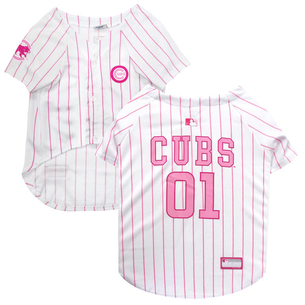 Chicago Cubs Pink Dog Jersey
