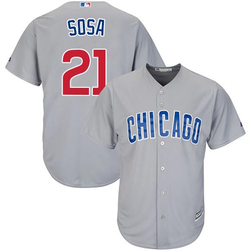 Chicago Cubs Sammy Sosa Road Cool Base Replica Jersey
