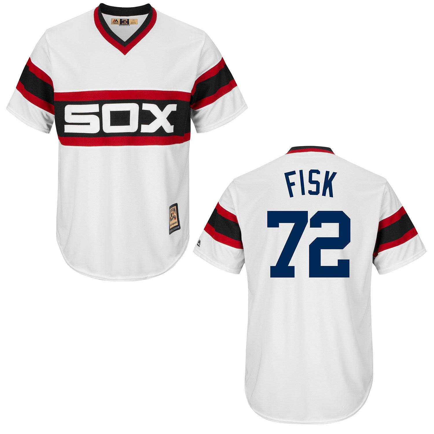 Chicago White Sox Carlton Fisk Cooperstown Cool Base Replica Jersey –  Wrigleyville Sports