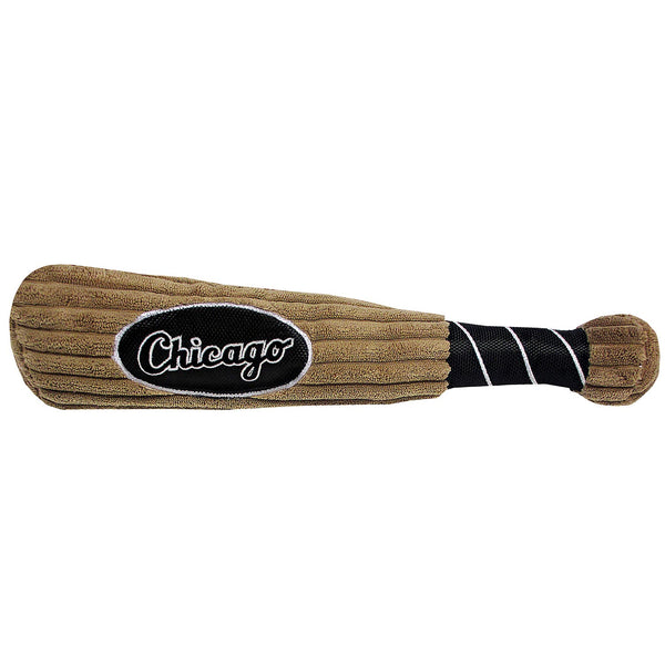 Chicago White Sox Plush Baseball Bat Dog Toy