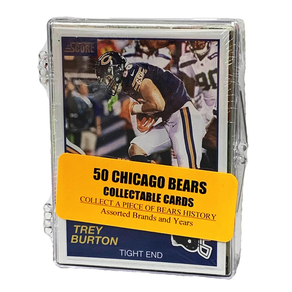 Chicago Bears 25 Assorted Football Cards