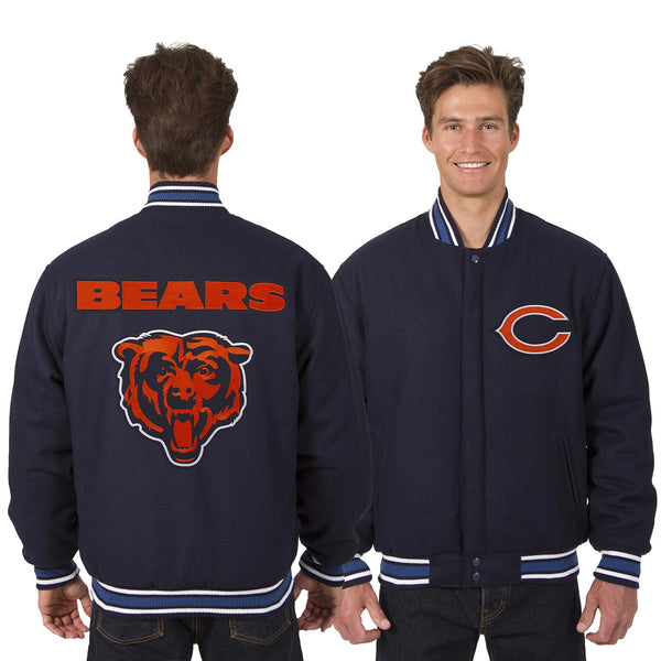 Chicago Bears Reversible Logos Jacket