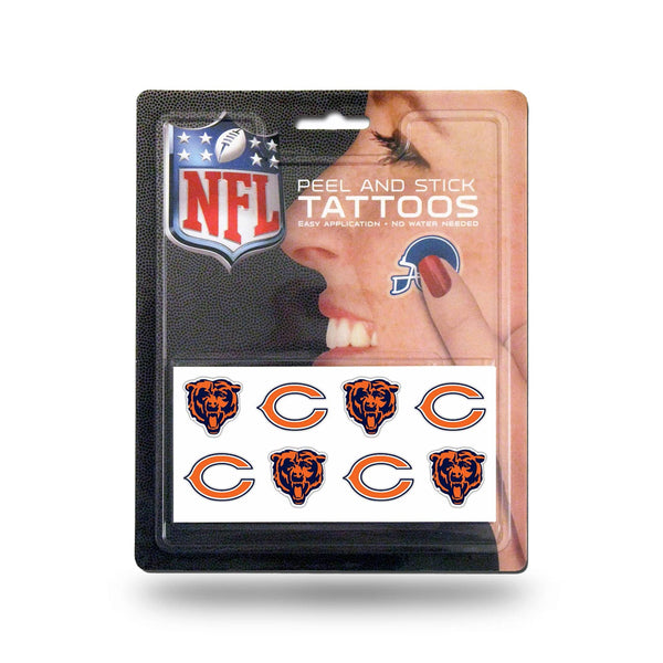 Chicago Bears Temporary Tattoo Set