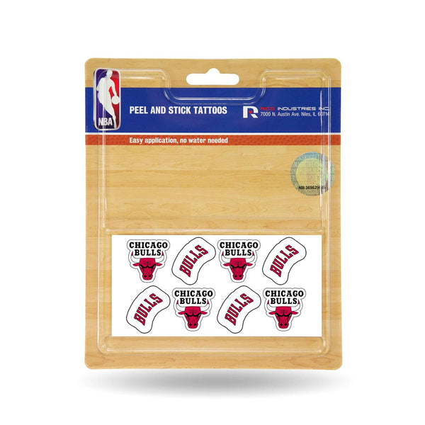 Chicago Bulls Temporary Tattoo Set