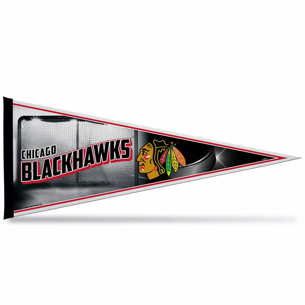 Chicago Blackhawks 12" X 30" Core Pennant