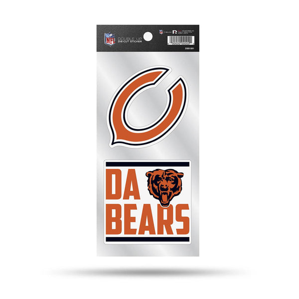 Chicago Bears Double-Up Decal