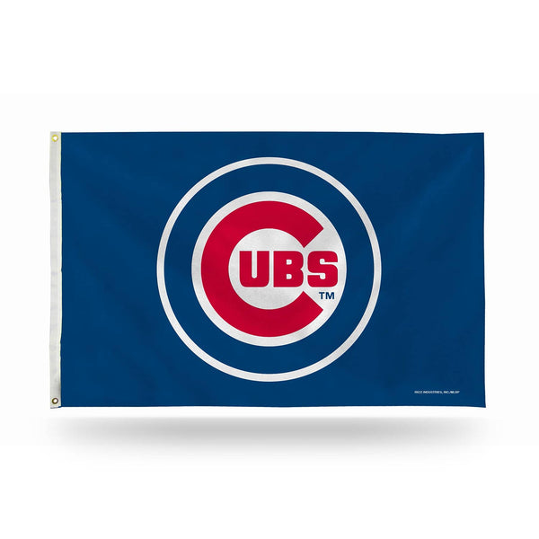 Chicago Cubs 3' X 5' Banner Flag