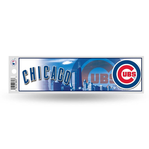 Chicago Cubs Action Bumper Sticker