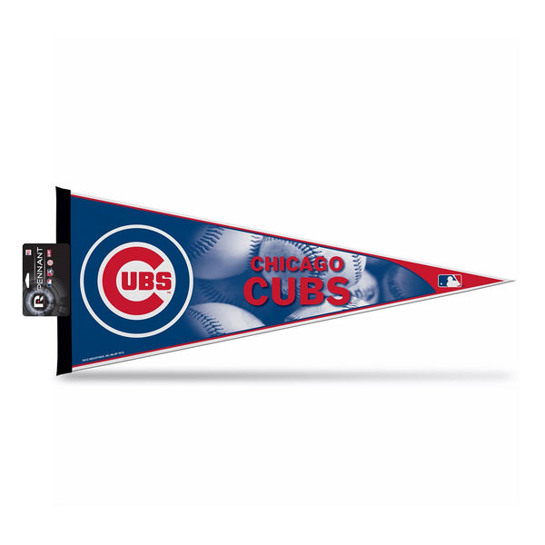 Chicago Cubs 12" X 30" Core Pennant