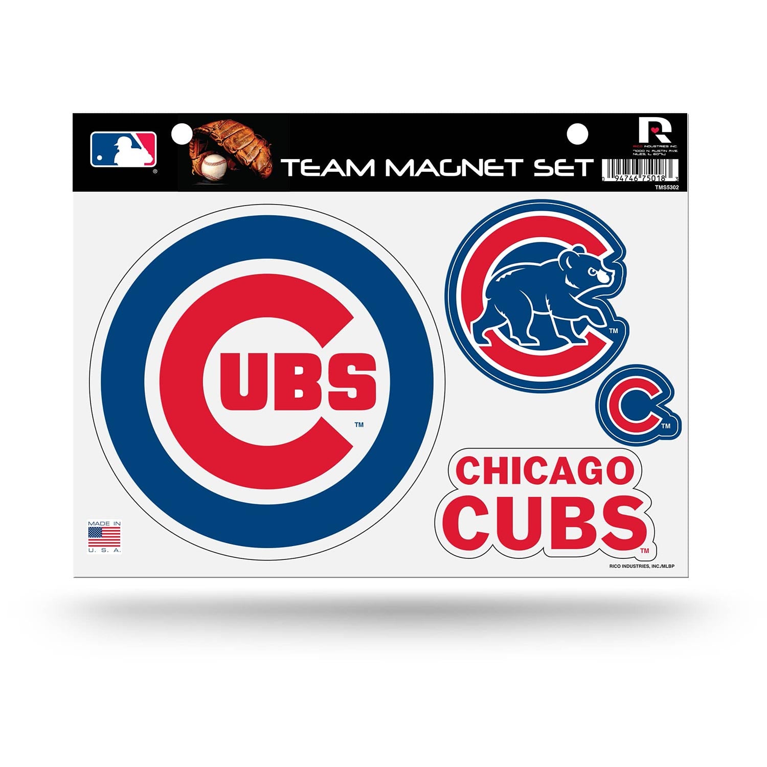 Chicago Cubs Team Magnet Sheet – Wrigleyville Sports for Free Printable Chicago Cubs Logo