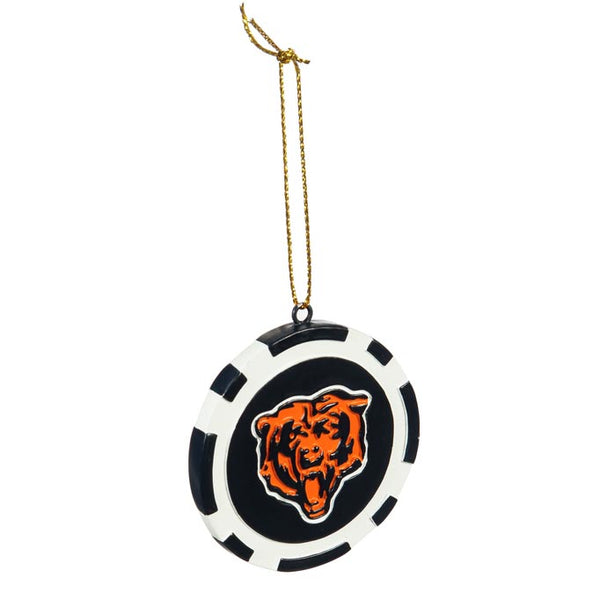 Chicago Bears Game Chip Ornament
