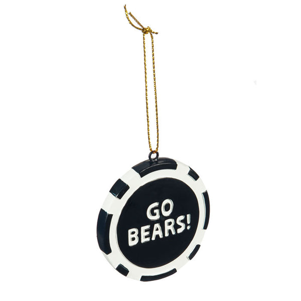 Chicago Bears Game Chip Ornament