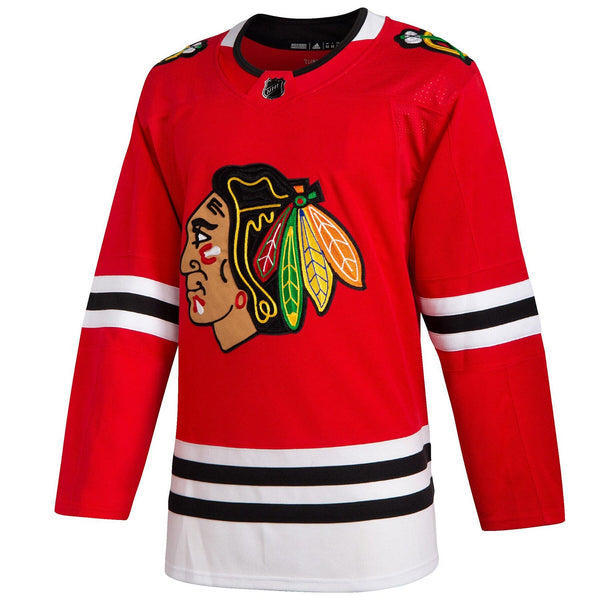 Chicago Blackhawks Adidas 2019 Home Authentic Blank Jersey