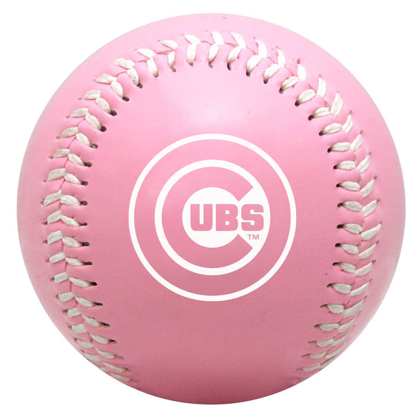 Chicago Cubs Pink Baseball