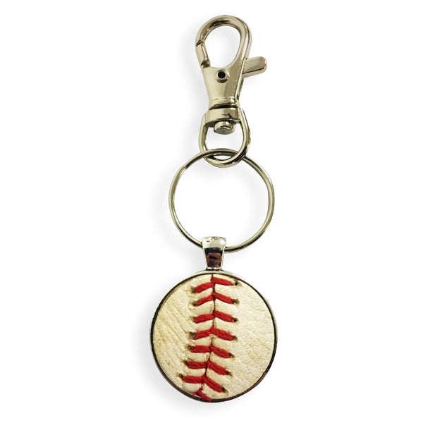 Baseball Seam Key Chain