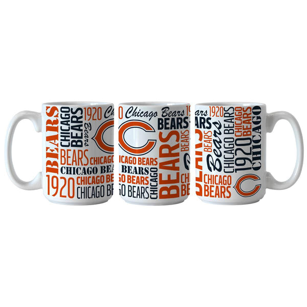 Chicago Bears 15oz Multi Logo Mug