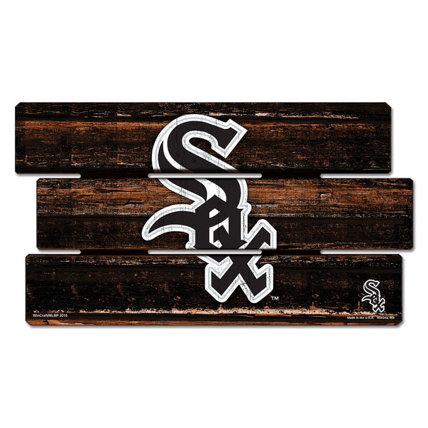 Chicago White Sox Fence Wood Sign