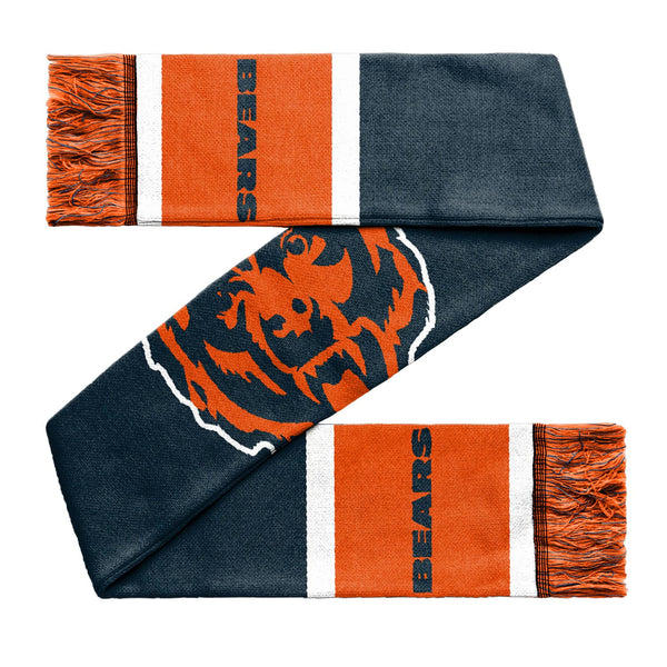 Chicago Bears 2019 Rev Colorblock Scarf