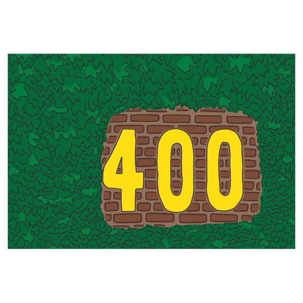 Chicago Cubs Wrigley 400 Magnet