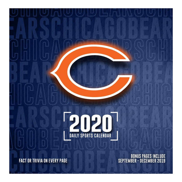 Chicago Bears 2020 Box Calendar