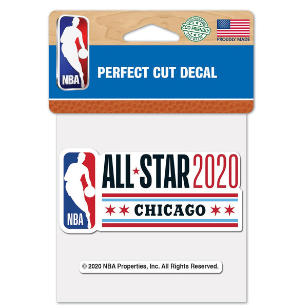 Chicago Bulls ASG 2020 4X4 Decal