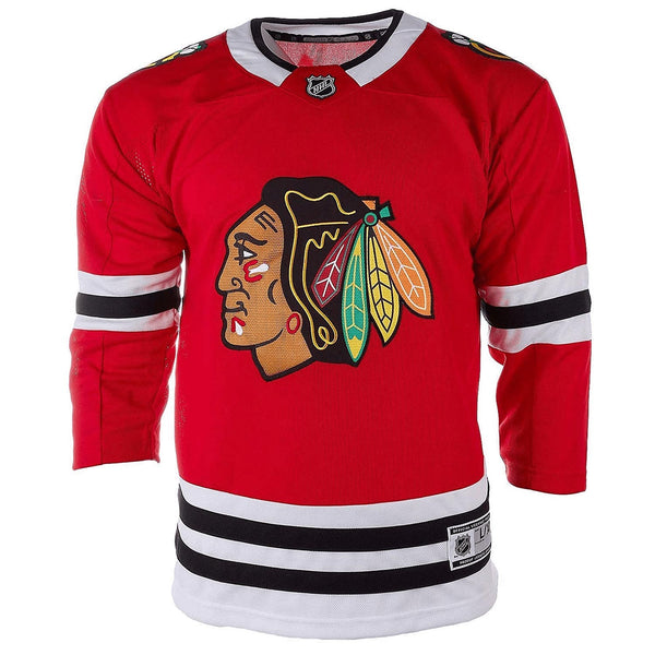 Chicago Blackhawks Youth Customized Red Premier Jersey w/ Authentic Lettering