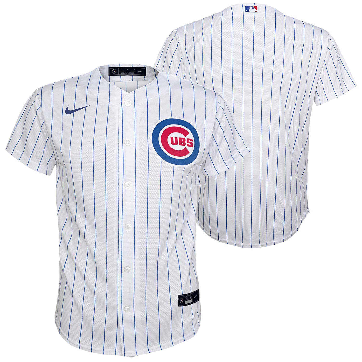Chicago Cubs Youth Nike Home White Team Replica Jersey