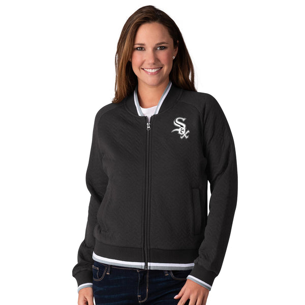 Chicago White Sox Ladies Touch Back Bomber Jacket