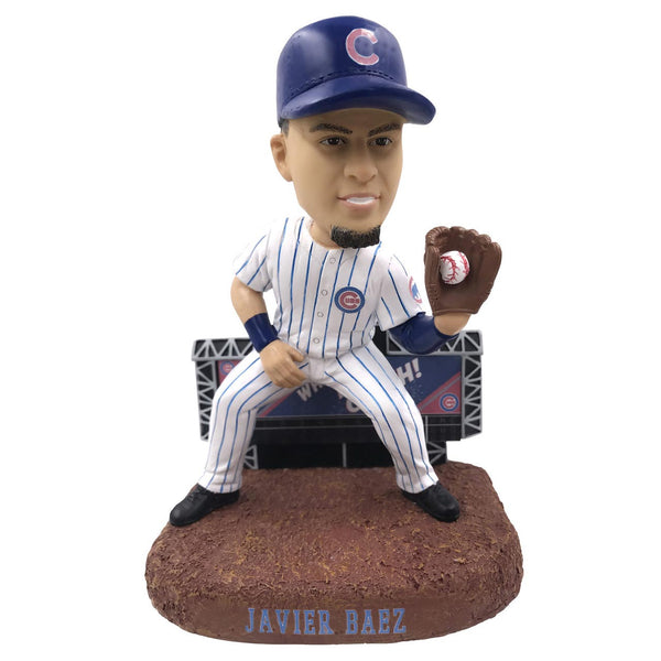 Chicago Cubs Javier Baez Scoreboard Bobblehead