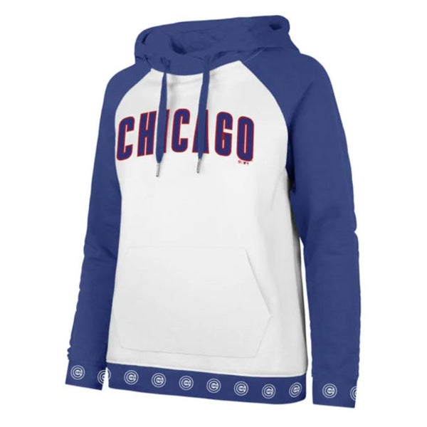 Chicago Cubs Women's Callback Revolve Hooded Sweatshirt