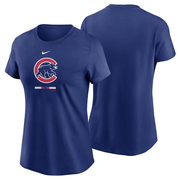 Chicago Cubs Women's Nike Royal Legacy Tee Shirt