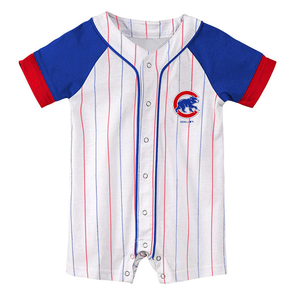 Chicago Cubs Newborn Little Slugger Romper