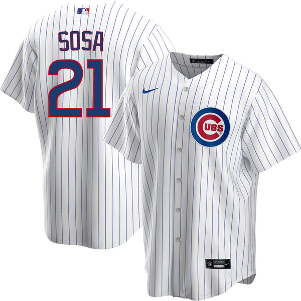 Chicago Cubs Sammy Sosa Nike Home Replica Jersey With Authentic Lettering