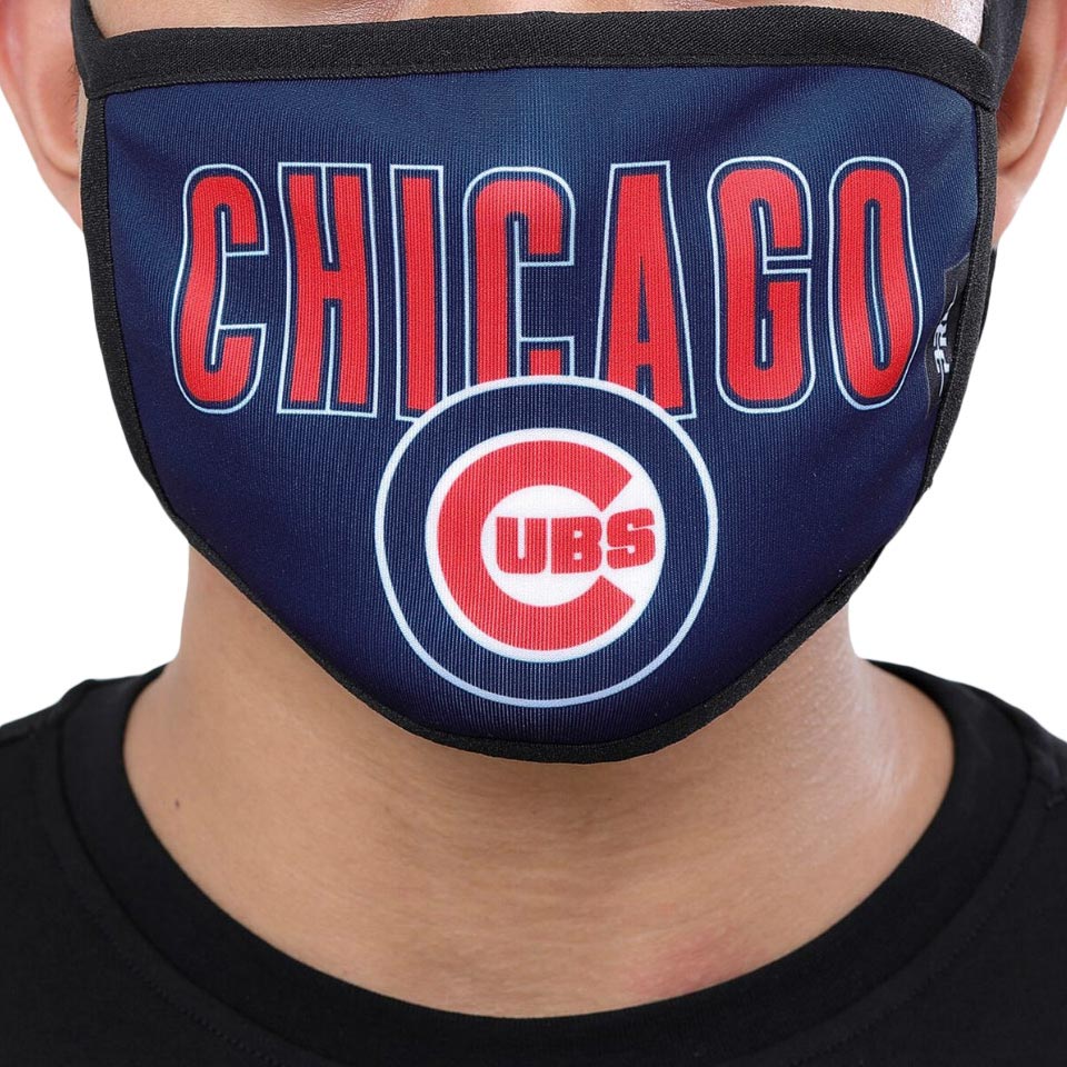 Chicago Cubs 2 Pack Wordmark Face Masks Wrigleyville Sports