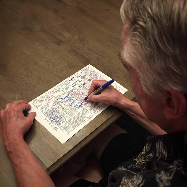 Chicago Cubs Pat Hughes Personalized 2016 NLCS Framed Scorecard