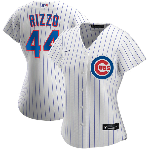 Chicago Cubs Nike Ladies Anthony Rizzo Home Replica Jersey With Authentic Lettering