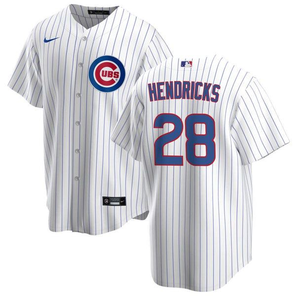 Chicago Cubs Kyle Hendricks Home Nike Replica Jersey With Authentic Lettering