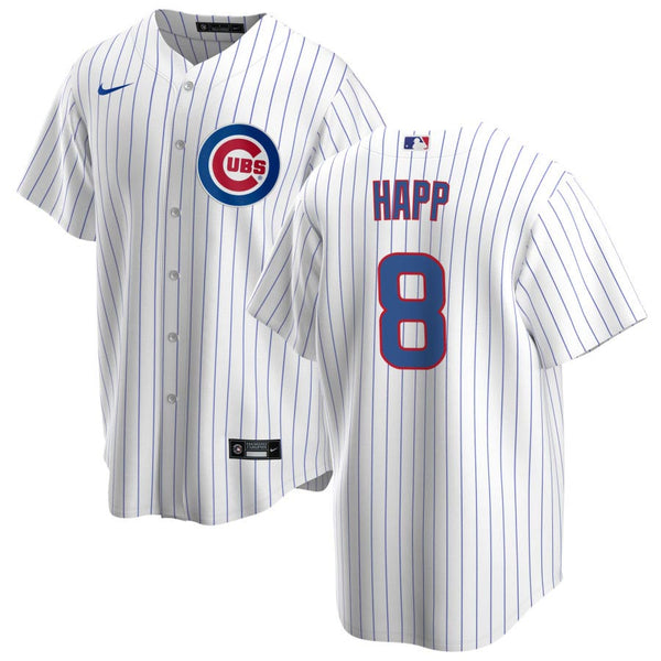 Chicago Cubs Nike Ian Happ Home Replica Jersey With Authentic Lettering