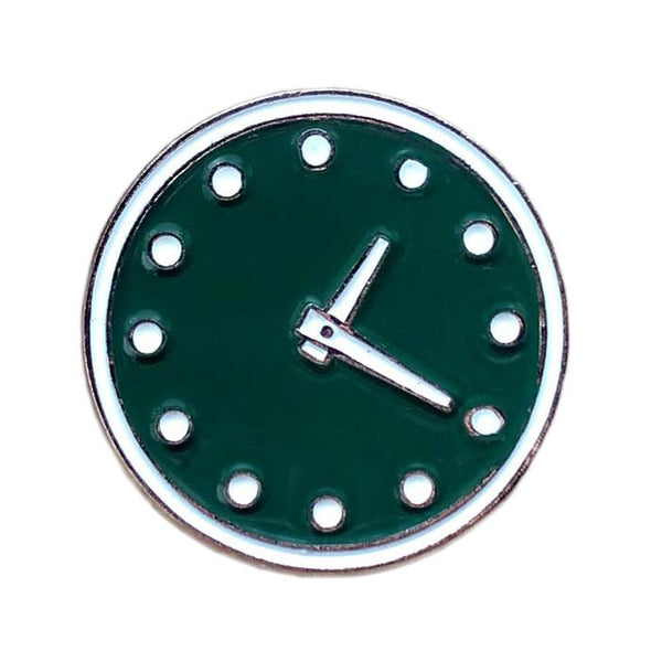 Wrigley Field Scoreboard Clock Pin