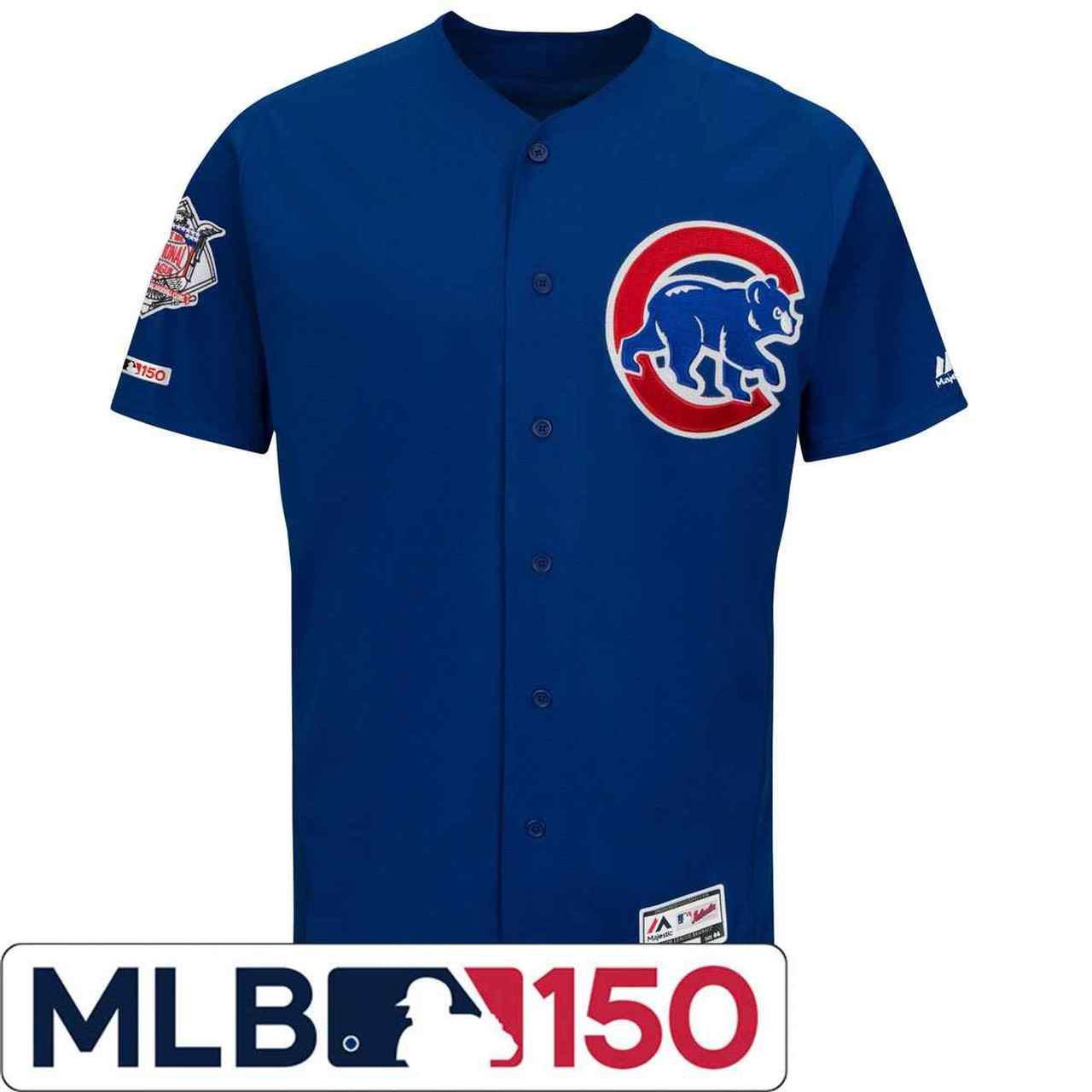 Chicago Cubs Alternate Flexbase MLB 150 Years Authentic Collection Tea –  Wrigleyville Sports