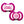 Load image into Gallery viewer, Chicago Cubs 2-Pack Pink Pacifiers
